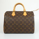 LOUIS VUITTON ルイヴィトン M41526 スピーディ30 モノグラム・キャンバス ブラウン 茶 ハンドバッグ ミニボストン 旅行バッグ メンズ レ...