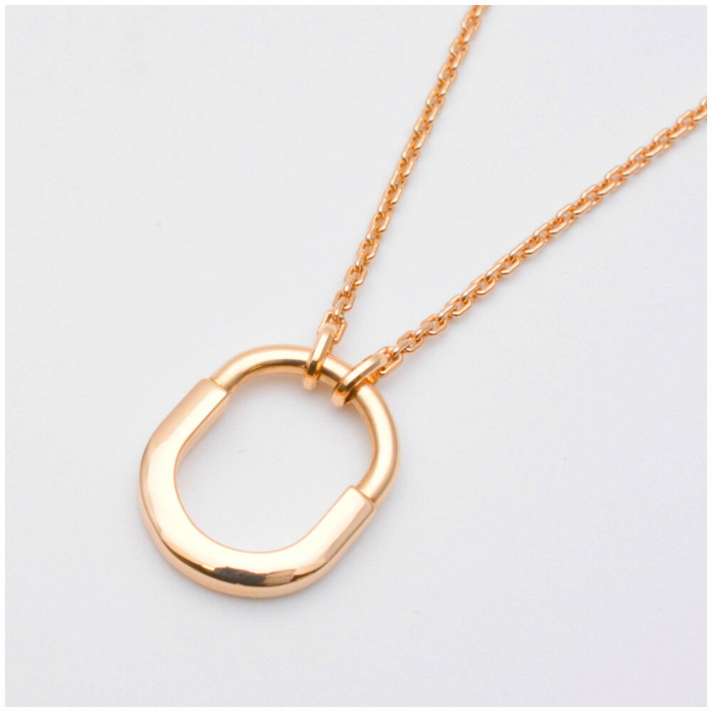 TIFFANY&Co.　ティファニー　ロック スモールペンダント　イエローゴールド　750YG　重量約8.5g　チェーン長さ約46cm　ネックレス　ジュエリー　【中古】のサムネイル