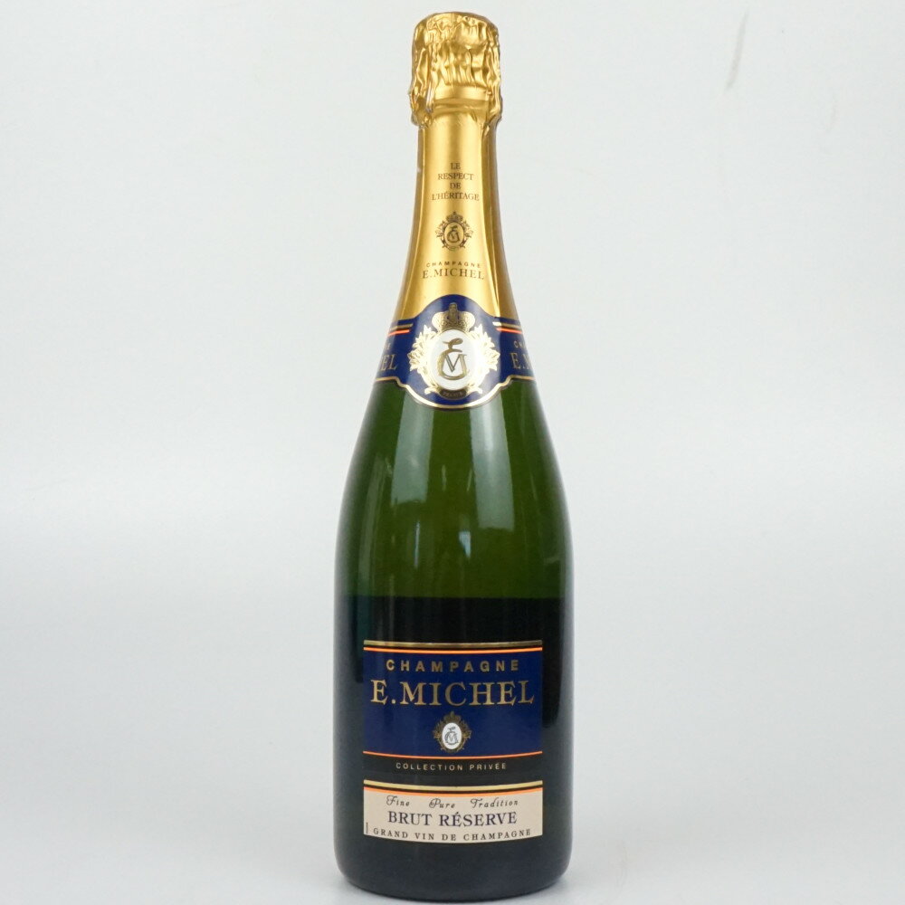 E.MICHEL エミール ミッシェル ブリュット シャンパン シャンパーニュ フランス アルコール度数12.0度 容量750ml 辛口 果実酒 未開栓 【中古】
