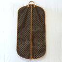 LOUIS VUITTON ルイヴィトン M23542 サックドゥポルトマントー ガーメントケース バッグ モノグラム ブラウン レザーハンガー付き レディース...