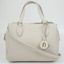 FURLA フルラ WB00391 2WAYバッグ グレー系 ハンドバッグ ショルダーバッグ 肩掛け 斜め掛け レディース 【中古】