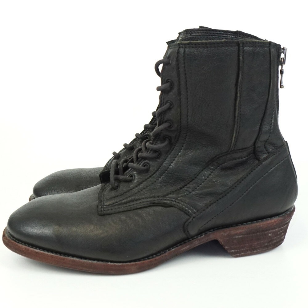 【楽天スーパーSALE 10%OFF 4日20:00~11日01:59】 JULIUS ユリウス 377FWM ブーツ ブラック 黒 サイズ表記1 約25.0c...