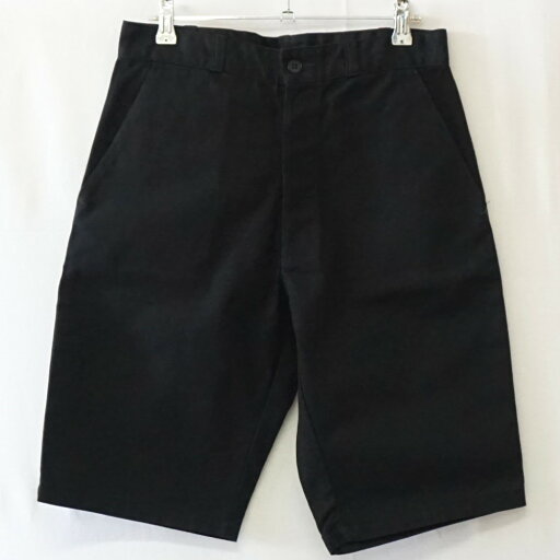 DANTON ダントン ハーフパンツ ブラック 綿100% サイズ表記なし ウエスト約78cm カジュアル メンズ 【中古】 DANTON ダントン ハーフパンツ ブラック 綿100% サイズ表記なし ウエスト約78cm カジュアル メンズ 【中古】