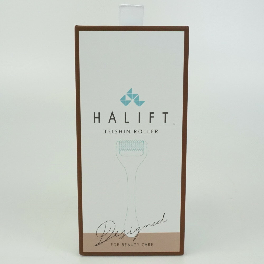 HALIFT ハリフト TEISHIN ROLLER シルバー 美顔ローラー 美顔器 リフトアップ コロコロ 鍼 小顔ローラー ハリフト ローラー 未使用 【中...