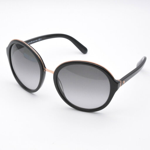 Kate Spade ケイトスペード サングラス ブラックフレーム グラデーションレンズ 58□19 135 眼鏡 メガネ アイウェア レディース 【中古】 Kate Spade ケイトスペード サングラス ブラックフレーム グラデーションレンズ 58□19 135 眼鏡 メガネ アイウェア レディース 【中古】