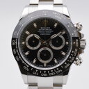 ROLEX ロレックス 116500LN デイトナ ランダム番(2021年2月記載) ブラック 自動巻き オートマチック 40mm メンズ時計 腕時計 【中古】
