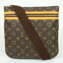 LOUIS VUITTON ルイヴィトン M40044 ポシェット・ボスフォール モノグラム・キャンバス ブラウン 茶 ショルダーバッグ 肩掛け 斜め掛け メン...