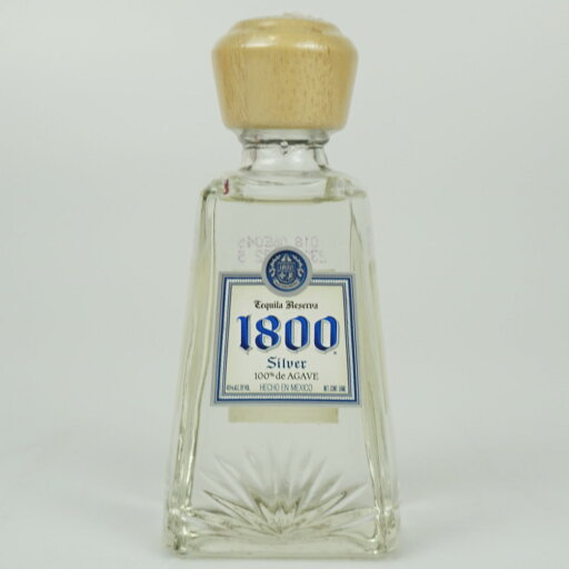 テキーラ 1800 Silver メキシコ アルコール度数40度 容量50ml ミニボトル ミニチュア 酒 未開栓 【中古】 テキーラ 1800 Silver メキシコ アルコール度数40度 容量50ml ミニボトル ミニチュア 酒 未開栓 【中古】
