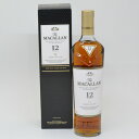 MACALLAN 12年 SHERRY OAK CASK マッカラン シングルモルト スコッチウイスキー スコットランド アルコール度数40度 容量700ml ...