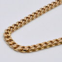 K18 8メン喜平ネックレス ゴールド 金 チェーン約60cm 重量約50.3g 首飾り ジュエリー アクセサリー メンズ レディース 【中古】