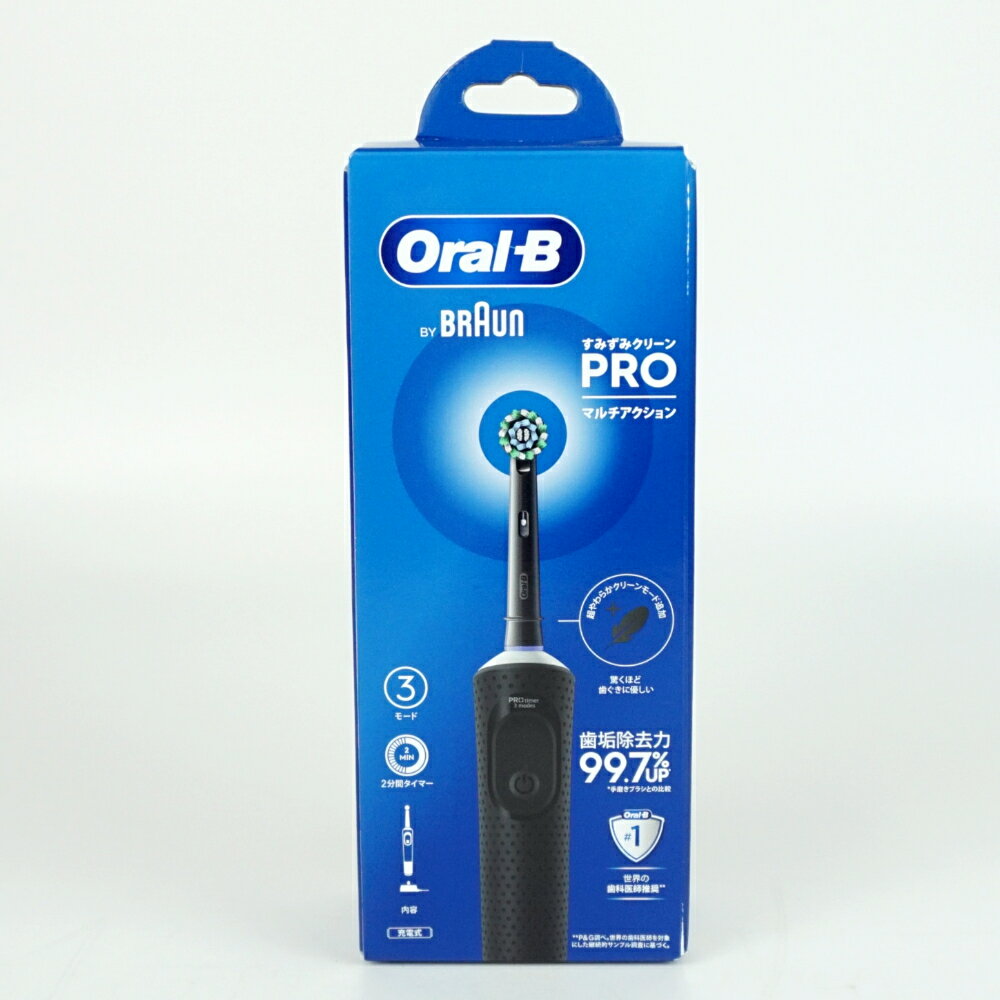 BRAUN֥饦D103.413.3.BKOral-B B ߤߥ꡼ PRO ޥ󡡥֥åư֥饷żɿ...