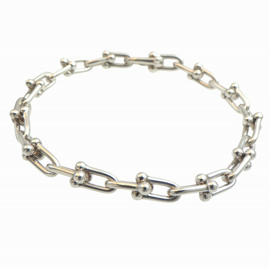 TIFFANY&Co. ティファニー ハードウェア スモールリンク ブレスレット SV925シルバー ミディアムサイズ（約19.1cm） 60153083【程度AB】【中古】のサムネイル
