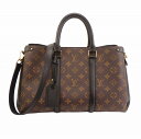 LOUIS VUITTON ルイヴィトン スフロ NV MM M44817 モノグラム ハンドバッグ 2wayショルダーバッグ ブラウン系【程度A】【中古】