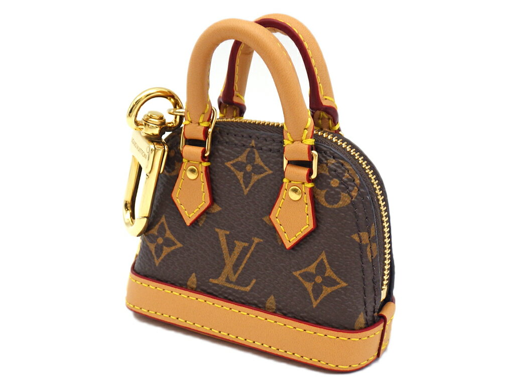 【美品】LOUIS VUITTON ルイヴィトン M00995 バッグチャーム・ミクロ アルマ 小物入れ キーケース キーホルダー 小銭入れ コインケース アクセサリーケース【中古】のサムネイル