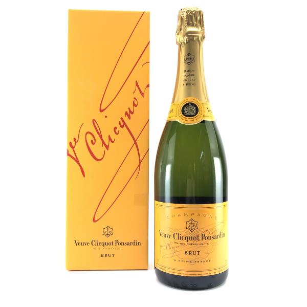 Veuve Clicquot ヴーヴクリコ イエローラベル 750ml ブリュット シャンパーニュ シャンパン お酒 アルコール12％ 箱 管理RY20000680