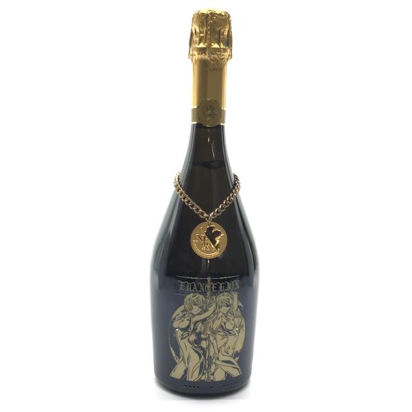 未開栓 シャンパン キュヴェ エヴァンゲリオン レイ&アスカ 2015エディション 750ml 12.5度 ブリュット お酒 果実酒 洋酒 管理YK19004330
