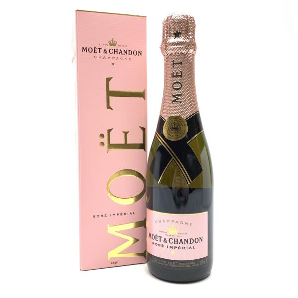 MOET&CHANDON ROSE IMPERIAL モエ・エ・シャンドン ロゼ 375ml 12度 シャンパーニュ ブリュット 辛口 シャンパン ピンク お酒 アルコール 管理RY20002205