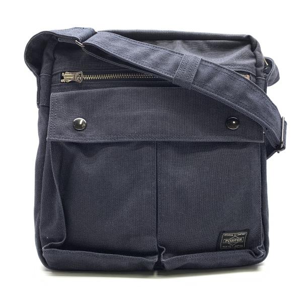 PORTER ポーター スモーキー ショルダー メッセンジャーバッグ デニム ネイビー 紺色 ファスナー開閉 メンズ ブランド 管理RY21001653のサムネイル