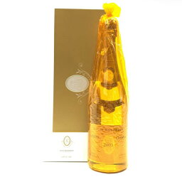 CRISTAL クリスタル 750ml シャンパン ルイ・ロデレール 2005 シャンパーニュ 発泡性 果実酒 お酒 アルコール12％ ケース付き 管理RY21003184