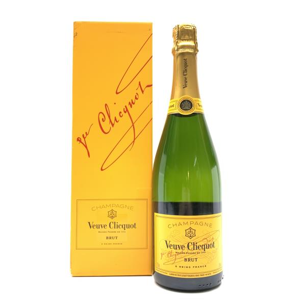 VeuveClicquot ヴーヴクリコ イエローラベル・ブリュット 750ml アルコール12% シャンパーニュ 白 辛口 フランス 箱付き 管理RY21003973
