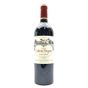 CHATEAU Calon segur 2013年 シャトーカロンセギュール 750ml アルコール13％ 赤ワイン 果実酒 フランス フルボディ お酒 管理RY21005159