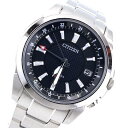 CITIZEN シチズン 腕時計 ATD53-3061 アテッサ エコドライブ GMT 黒文字盤 電 ...