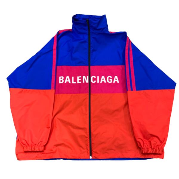 バレンシアガ/BALENCIAGA ロゴプリント ナイロンジャケット