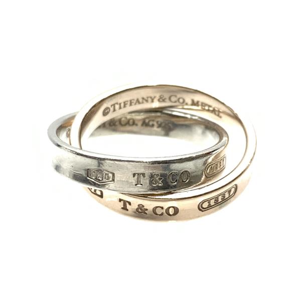 TIFFANY ティファニー 1837 ナローダブルリング 2連 約9号 指輪 アクセサリー ジュエリー シルバー 925 レディース 管理RY22001949のサムネイル