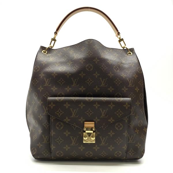 LOUIS VUITTON ルイヴィトン M40781 メティス モノグラム ショルダーバッグ トートバッグ ブラウン 茶色 レディース かばん 管理RY22002930