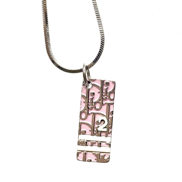 Dior ディオール ネックレス ペンダント アクセサリー ジュエリー トロッター ピンク シルバーカラー レディース 管理RY23000512のサムネイル