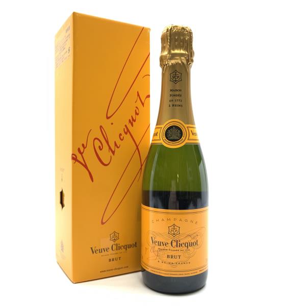 VEUVE CLICQUOT ヴーヴクリコ イエローラベル ブリュット 375ml アルコール12% お酒 シャンパン シャンパーニュ フランス 管理RY23001200