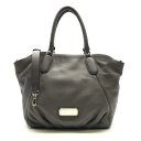 MARC JACOBS マークジェイコブス M0009406 フラン レザー 2WAY ハンド ショルダーバッグ グレー 灰色 レディース かばん 管理RY23004547