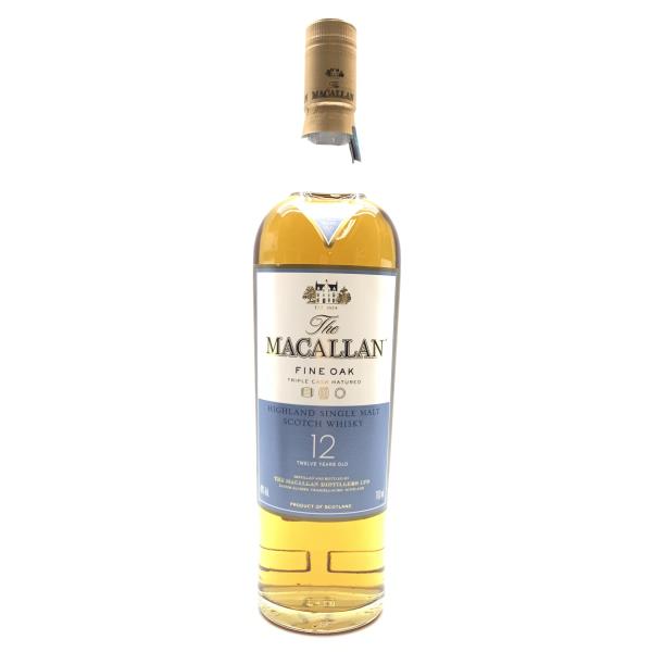 MACALLAN マッカラン 12年 700ml ウイスキー モルト アルコール40％ スコッチ トリプルカスク ファインオーク お酒 管理RY24000213