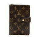 LOUIS VUITTON ルイヴィトン M61207 パピエジップ 財布 モノグラム 二つ折り コインケース 小銭入れ レディース メンズ 管理RY24000380