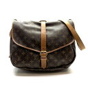 LOUIS VUITTON ルイヴィトン M42254 ソーミュール35 モノグラム ショルダーバッグ フラップ メンズ レディース かばん 管理RY24000225