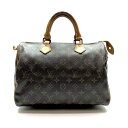 LOUIS VUITTON ルイヴィトン M41526 スピーディ30 モノグラム ハンドバッグ ボストンバッグ ファスナー レディース かばん 管理RY24000639