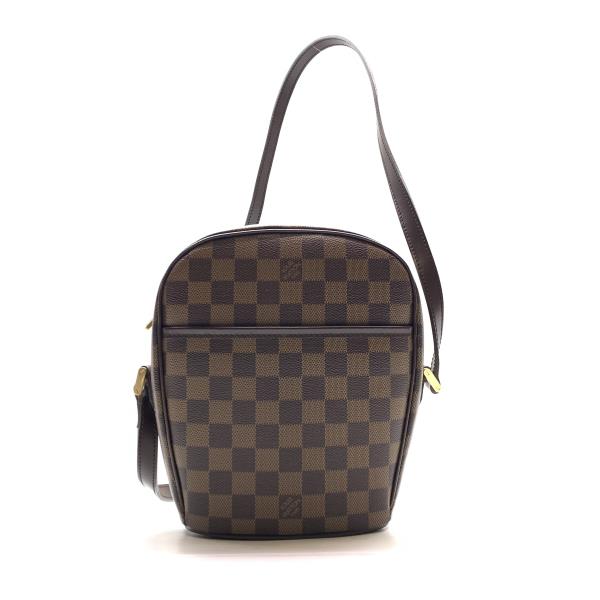 LOUIS VUITTON ルイヴィトン N51294 イパネマPM ダミエ ショルダーバッグ ポシェット ファスナー開閉 レディース かばん 管理RY24001755