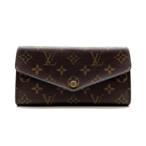 LOUIS VUITTON ルイヴィトン M62236 ポルトフォイユ サラ 長財布 モノグラム コクリコ コインケース メンズ レディース 管理RY24001565