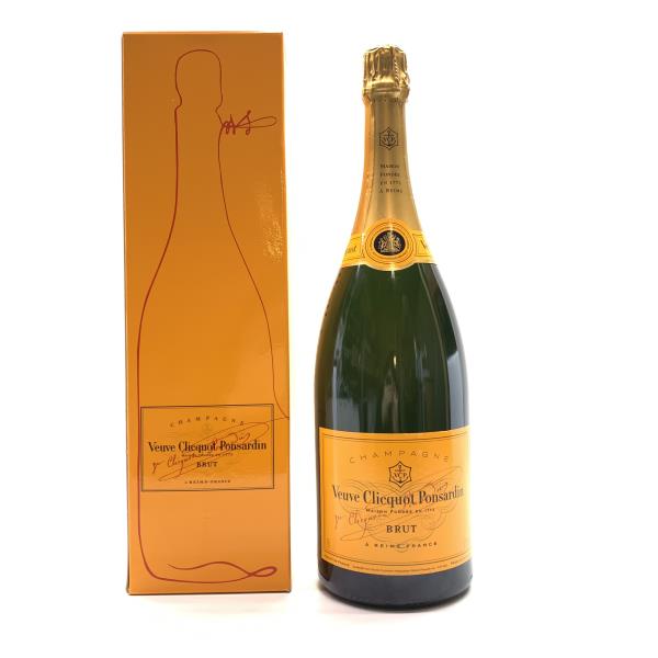 VEUVE CLICQUOT ヴーヴクリコ イエローラベル ブリュット 1500ml アルコール12% お酒 シャンパン シャンパーニュ マグナム 管理RY24002175