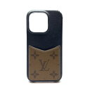 LOUIS VUITTON ルイヴィトン M81998 バンパー iPhone14Pro ケース iPhoneケース アイフォーンケース モノグラム 管理RY2...