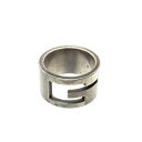 GUCCI グッチ Gリング 指輪 シルバー 925 サイズ 約13号 1.2cm幅 アクセサリー ジュエリー レディース メンズ 管理RY24003953