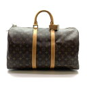LOUIS VUITTON ルイヴィトン M41428 キーポル45 モノグラム 旧型 ボストンバッグ ファスナー開閉 旅行 トラベル かばん 管理RY25000068(4)
