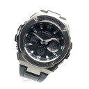 CASIO カシオ 腕時計 G-SHOCK Gショック GST-W110-1AJF 電波ソーラー G-STEEL 電波ソーラー ブラック 黒 アナデジ メンズ ...