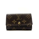 LOUIS VUITTON ルイヴィトン M62630 ミュルティクレ6 キーケース キーリング 6連 鍵 収納 モノグラム レディース メンズ 管理RY250...