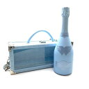 ANGEL エンジェル シャンパン ドゥミセック ブルー 750ml 青 甘口 お酒 アルコール12.5% レザータイプ BOX ケース 管理RY25002999