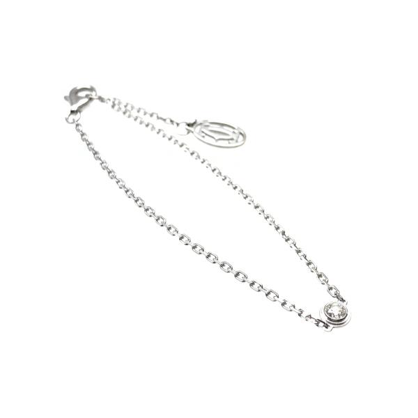 Cartier カルティエ B6037200 ダムール ブレスレット スモール アクセサリー ジュエリー ディアマン K18WG 750 レディース 管理RY25003956のサムネイル