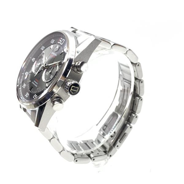 TAG Heuer タグホイヤー 腕時計 CAR2B10.BA0799 カレラ キャリバー36 クロノグラフ グレー文字盤 自動巻 ステンレス メンズ 管理RY25003955