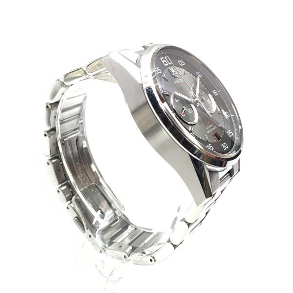TAG Heuer タグホイヤー 腕時計 CAR2B10.BA0799 カレラ キャリバー36 クロノグラフ グレー文字盤 自動巻 ステンレス メンズ 管理RY25003955
