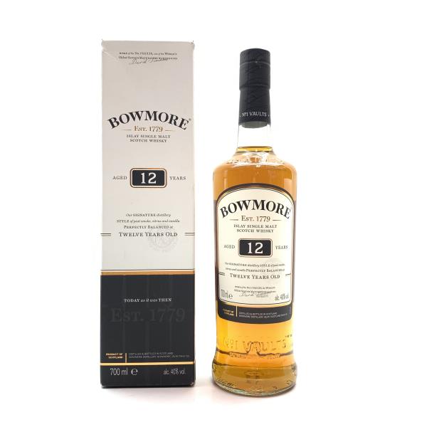 Bowmore ボウモア 12年 700ml アルコール40度 アイラモルト シングルモルトウイスキー スコッチウィスキー お酒 管理RY25005142