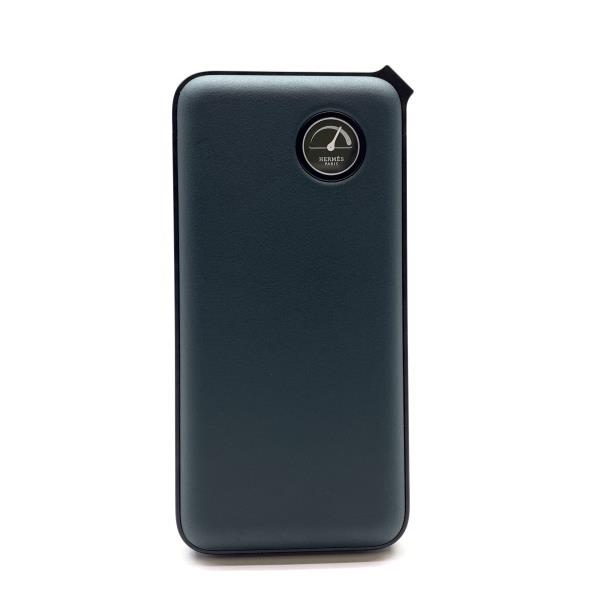 HERMES エルメス ヴォルトH マキシ モバイルバッテリー 充電器 ブルーインディゴ USB タイプC ケーブル付き 2024年購入 管理RY25005504